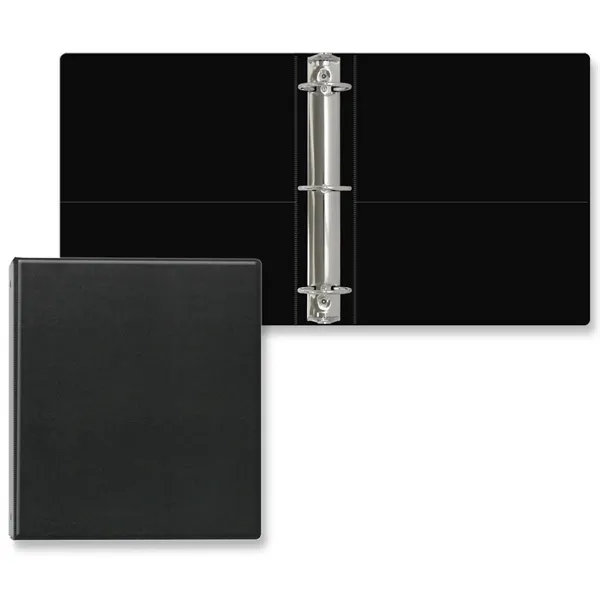 2" Round three ring binder made of executive vinyl with front... from ASI 54040 Fey Promo / Fey Binders and Organization Solutions