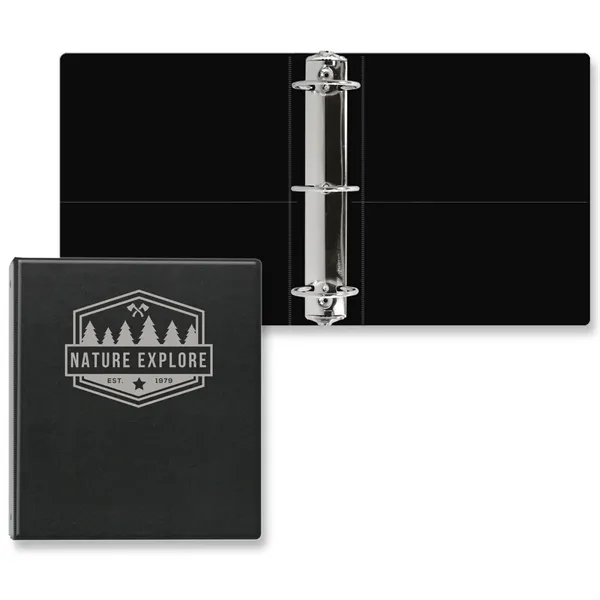 2 1/2" Round three ring binder made of executive vinyl with... from ASI 54040 Fey Promo / Fey Binders and Organization Solutions