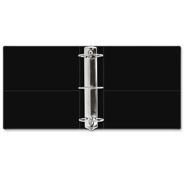 3" Round three ring binder made of executive vinyl with front... from ASI 54040 Fey Promo / Fey Binders and Organization Solutions