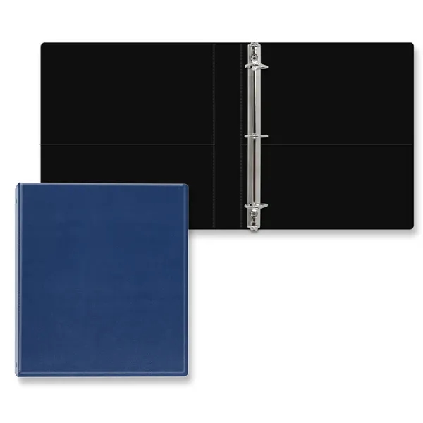 1" Angle D three ring binder made of executive vinyl with... from ASI 54040 Fey Promo / Fey Binders and Organization Solutions