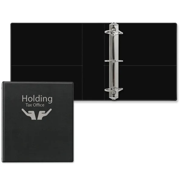 2 1/2" Angle D three ring binder made of executive vinyl... from ASI 54040 Fey Promo / Fey Binders and Organization Solutions
