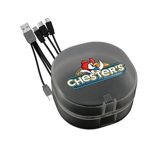 4-IN-1 CARRY ALL CABLE SET... from ASI 30208 A P Specialties / AP Specialties