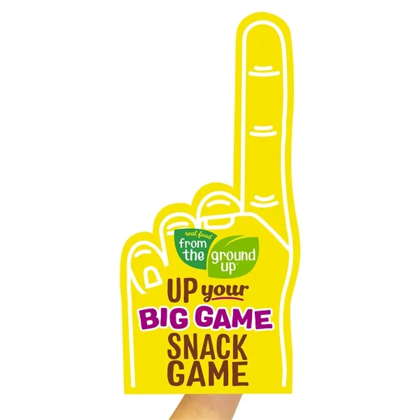 The 16" #1 foam finger is available in different colors..... from ASI 42155 Amerifoam® - The House of Foam