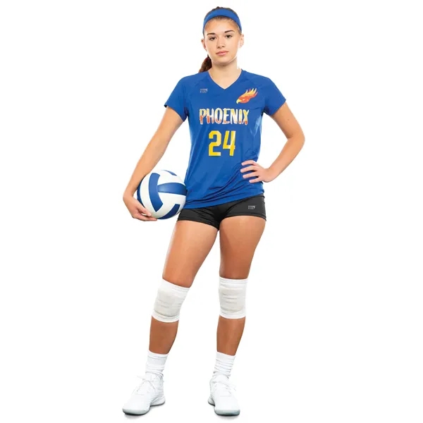 Girls Truhit Short Sleeve Jersey with color secure® technology.... from ASI 37461 Augusta Sportswear