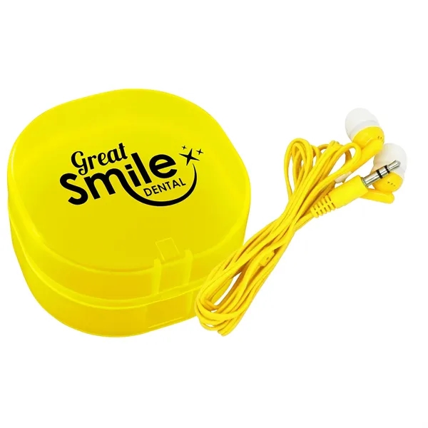 COLORFUL EAR BUD CARRY ALL... from ASI 30208 A P Specialties / AP Specialties