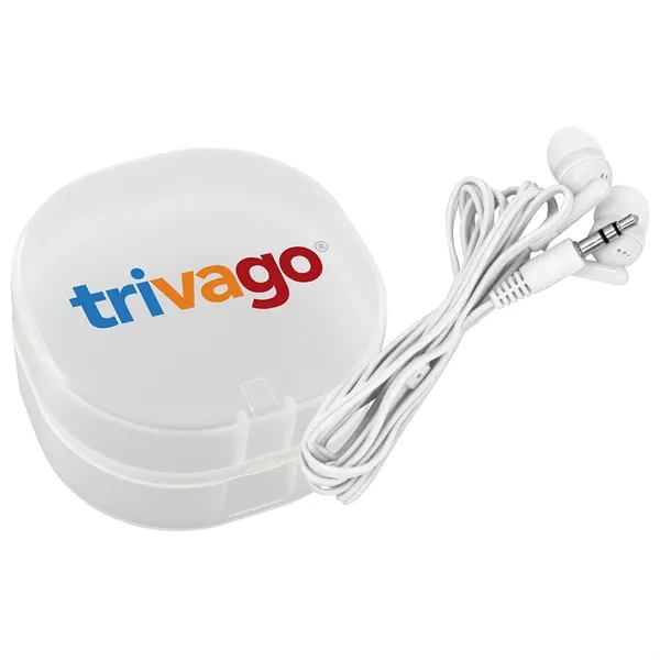 COLORFUL EAR BUD CARRY ALL... from ASI 30208 A P Specialties / AP Specialties