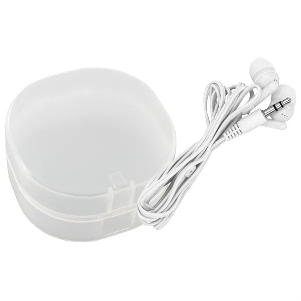 COLORFUL EAR BUD CARRY ALL... from ASI 30208 A P Specialties / AP Specialties