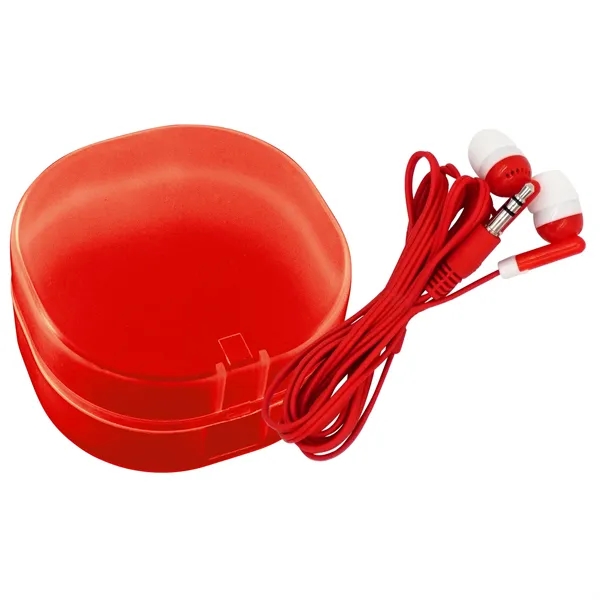 COLORFUL EAR BUD CARRY ALL... from ASI 30208 A P Specialties / AP Specialties