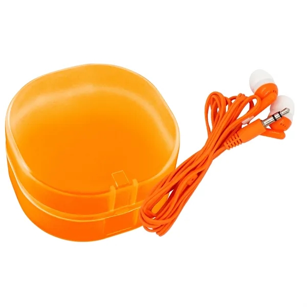 COLORFUL EAR BUD CARRY ALL... from ASI 30208 A P Specialties / AP Specialties