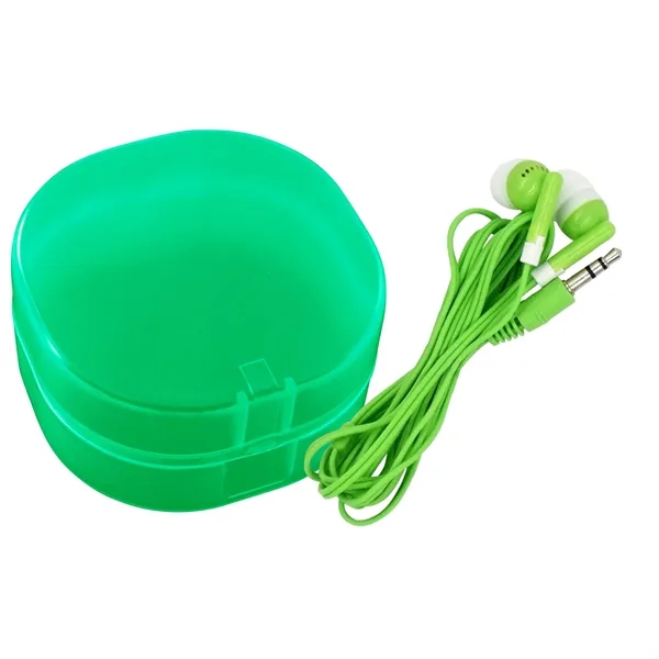 COLORFUL EAR BUD CARRY ALL... from ASI 30208 A P Specialties / AP Specialties