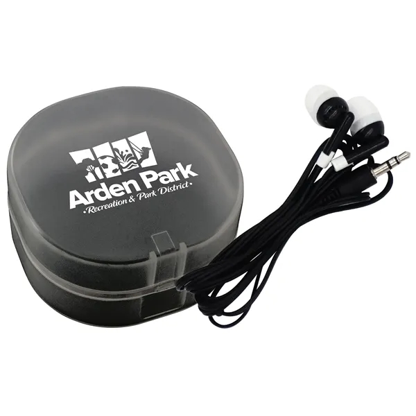COLORFUL EAR BUD CARRY ALL... from ASI 30208 A P Specialties / AP Specialties