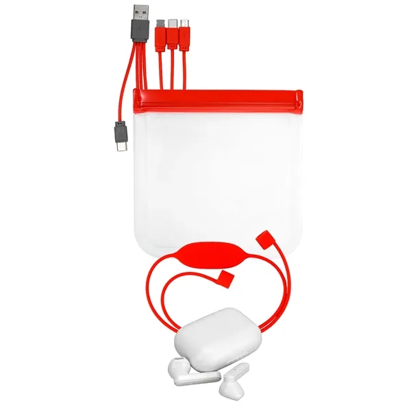 TRUE WIRELESS STRAPPY STORAGE CABLE SET... from ASI 30208 A P Specialties / AP Specialties