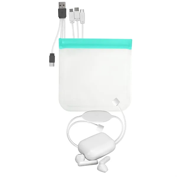 TRUE WIRELESS STRAPPY STORAGE CABLE SET... from ASI 30208 A P Specialties / AP Specialties