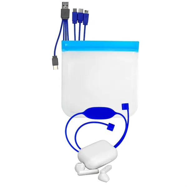 TRUE WIRELESS STRAPPY STORAGE CABLE SET... from ASI 30208 A P Specialties / AP Specialties