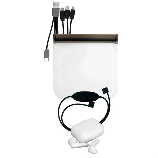 TRUE WIRELESS STRAPPY STORAGE CABLE SET... from ASI 30208 A P Specialties / AP Specialties