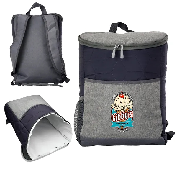 QUILTED COOLER BACKPACK... from ASI 30208 A P Specialties / AP Specialties