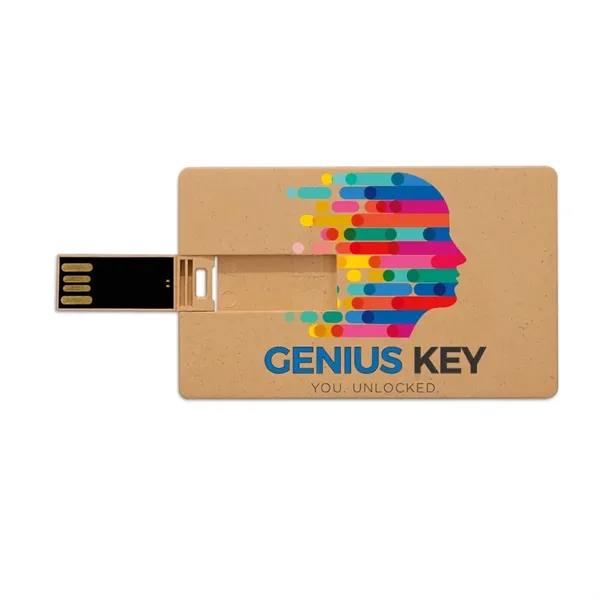 Broadview Eco-Friendly Card USB drive fits easily into a wallet or... from ASI 90154 Sunjoy Group Inc