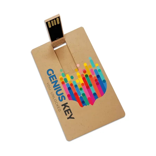 Broadview Eco-Friendly Card USB drive fits easily into a wallet or... from ASI 90154 Sunjoy Group Inc