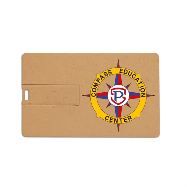 Broadview Eco-Friendly Card USB drive fits easily into a wallet or... from ASI 90154 Sunjoy Group Inc