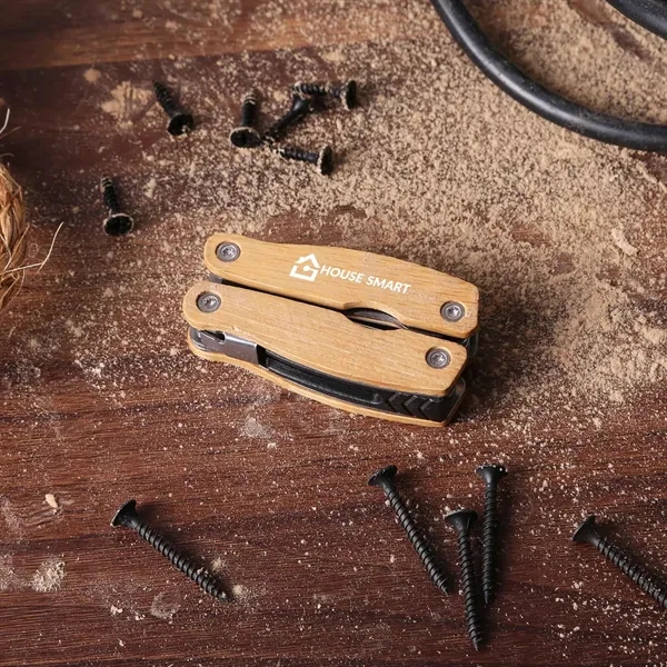 The Timber Bamboo Multi Tool is small and compact but full... from ASI 61966 HPG / Beacon Promotions