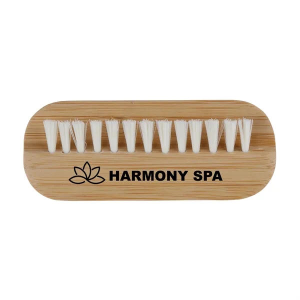 A dual-sided bamboo tool. Soft bristles offer gentle cuticle massage &... from ASI 61966 HPG / Mixie