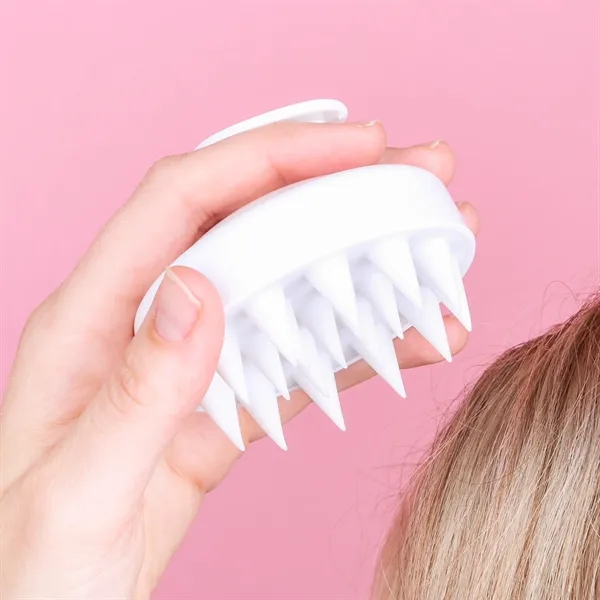 Scalp massager is designed with soft silicone bristles. Fits comfortably in... from ASI 61966 HPG / Mixie