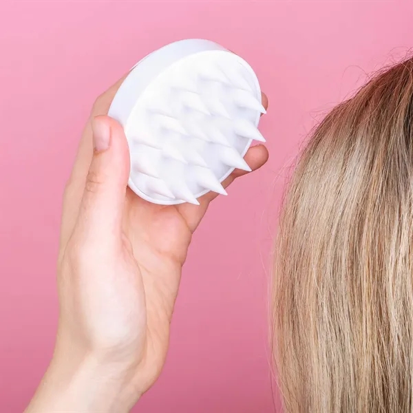 Scalp massager is designed with soft silicone bristles. Fits comfortably in... from ASI 61966 HPG / Mixie