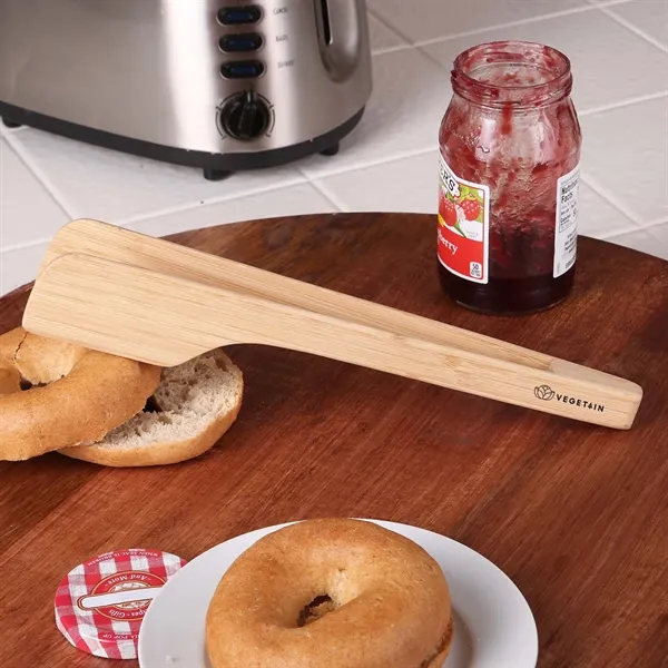 Bamboo Tongs are great for preparing and serving a variety of... from ASI 61966 HPG / Beacon Promotions