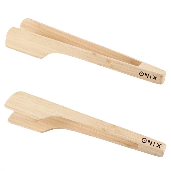 Bamboo Tongs are great for preparing and serving a variety of... from ASI 61966 HPG / Beacon Promotions