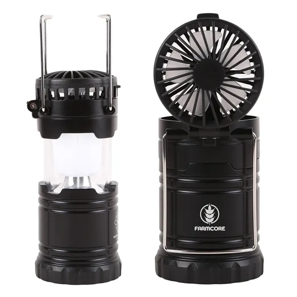 A rechargeable dual purpose lantern & fan. Comes with a 500mAh... from ASI 61966 HPG / Beacon Promotions