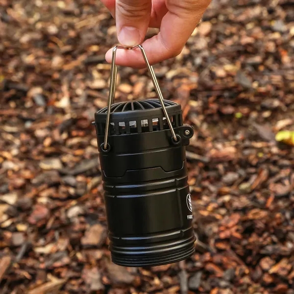 A rechargeable dual purpose lantern & fan. Comes with a 500mAh... from ASI 61966 HPG / Beacon Promotions