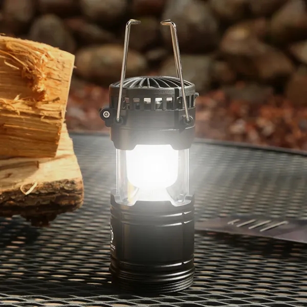 A rechargeable dual purpose lantern & fan. Comes with a 500mAh... from ASI 61966 HPG / Beacon Promotions