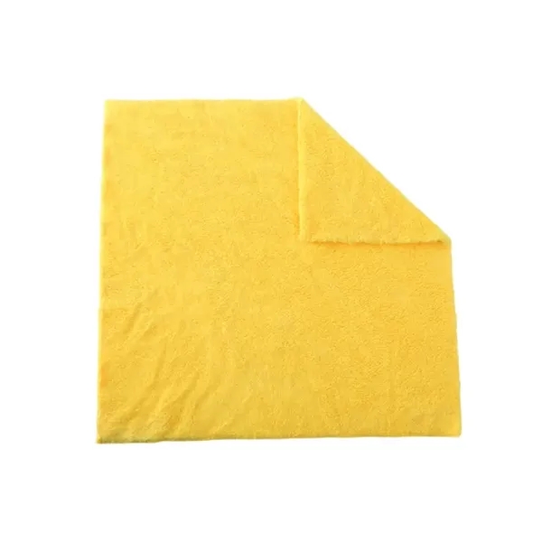 Microfiber cleaning drying car wash towel plus 1 color embroidery on... from ASI 37218 Athena Promo (tm)