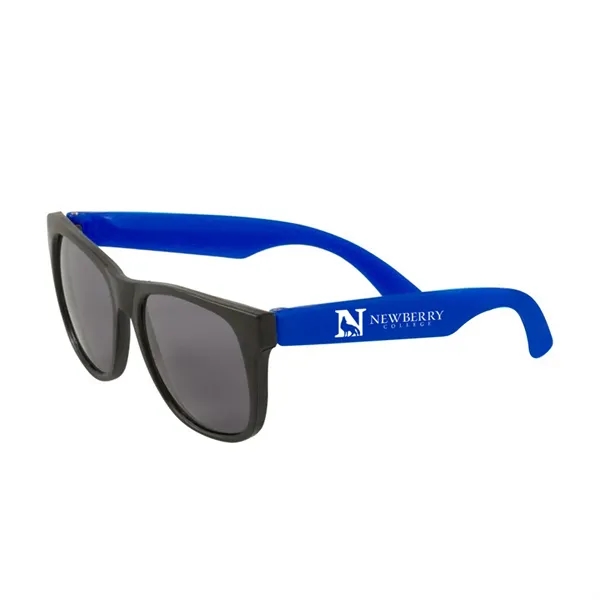 Plastic Sunglasses with UV400 protection in an assortment of color choices.... from ASI 63549 Jornik Manufacturing Corp / Jornik