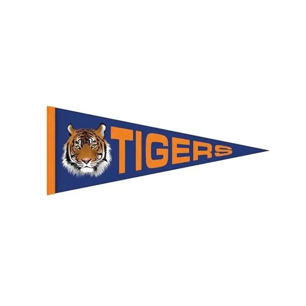 12" x 30" Full color felt pennant flag banner with strip... from ASI 37218 Athena Promo (tm)