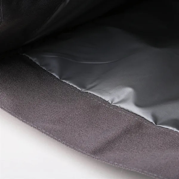 Lunch Cooler Bag is made with 600D polyester & brown vegan... from ASI 61966 HPG / Beacon Promotions