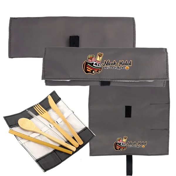 WRAPPED UP BAMBOO SET... from ASI 30208 A P Specialties / AP Specialties