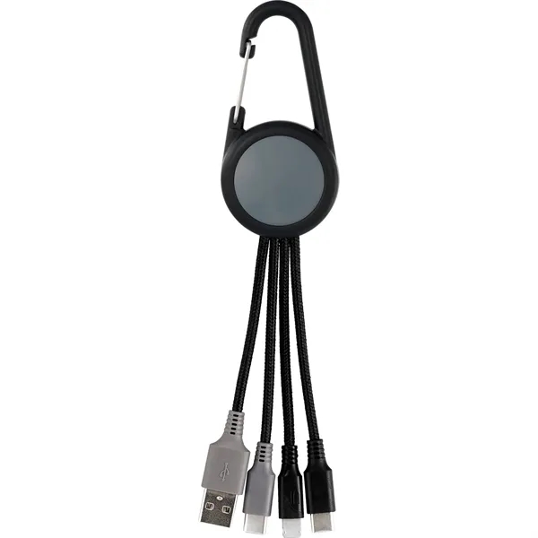 COLORFUL 3-IN-1 CARABINER DUO CHARGING CABLE... from ASI 30208 A P Specialties / AP Specialties