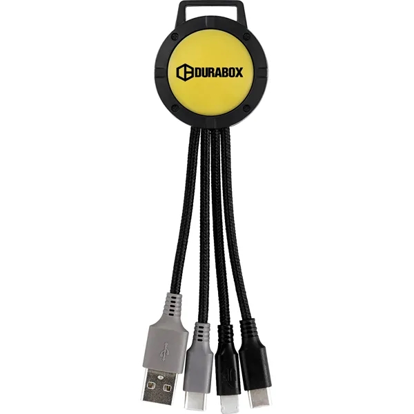 TWO TONE 3-IN-1 DUO CHARGING CABLE... from ASI 30208 A P Specialties / AP Specialties