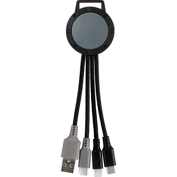 TWO TONE 3-IN-1 DUO CHARGING CABLE... from ASI 30208 A P Specialties / AP Specialties