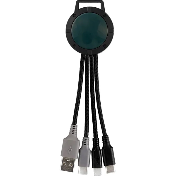 TWO TONE 3-IN-1 DUO CHARGING CABLE... from ASI 30208 A P Specialties / AP Specialties