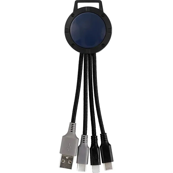 TWO TONE 3-IN-1 DUO CHARGING CABLE... from ASI 30208 A P Specialties / AP Specialties