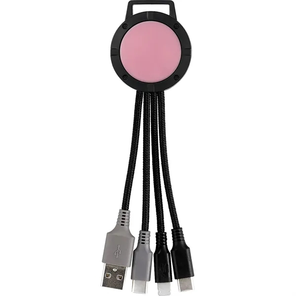 TWO TONE 3-IN-1 DUO CHARGING CABLE... from ASI 30208 A P Specialties / AP Specialties