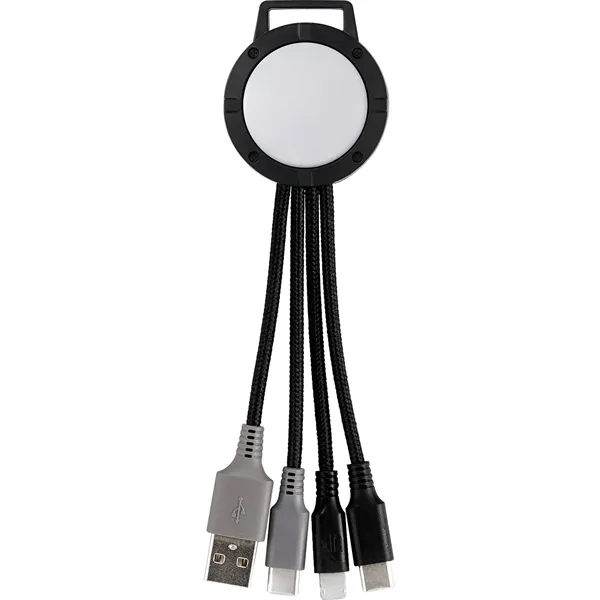 TWO TONE 3-IN-1 DUO CHARGING CABLE... from ASI 30208 A P Specialties / AP Specialties
