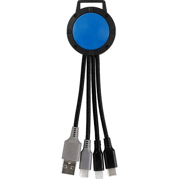 TWO TONE 3-IN-1 DUO CHARGING CABLE... from ASI 30208 A P Specialties / AP Specialties