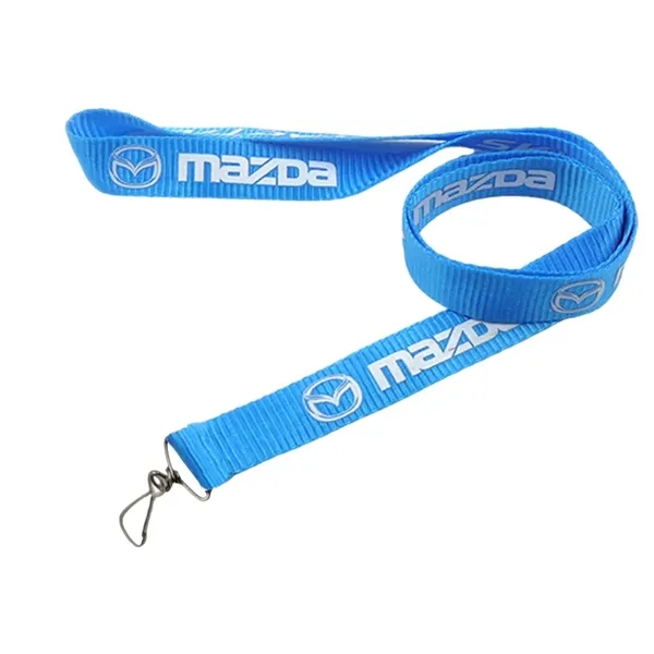 Long nylon lanyard with 1 color silkscreen imprint on one side... from ASI 37218 Athena Promo (tm)