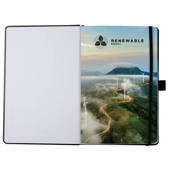 Custom deboss imprint, full-color Tip-In page, paper pocket, bookmark and 80... from ASI 91340 Journalbooks/Timeplanner Calendars