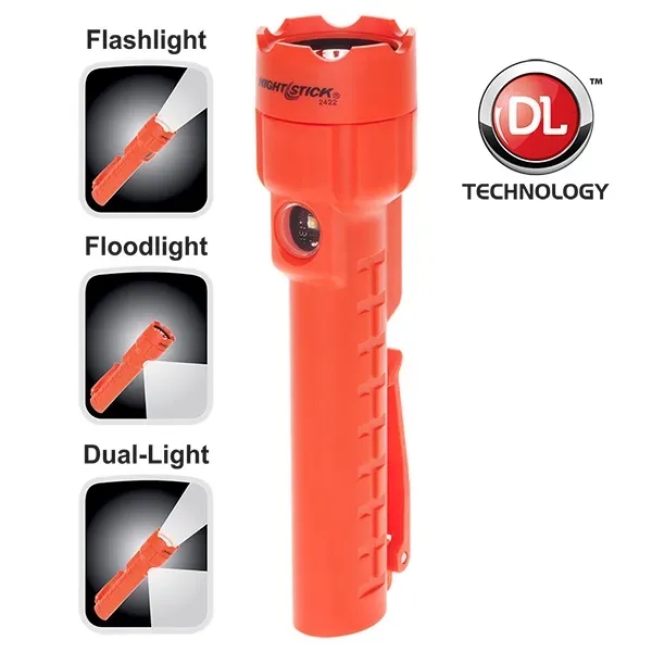 Nightstick NSP-2422 dual light, dual magnet flashlight 130 lumen flashlight, 110... from ASI 41561 Brand Box USA, LLC
