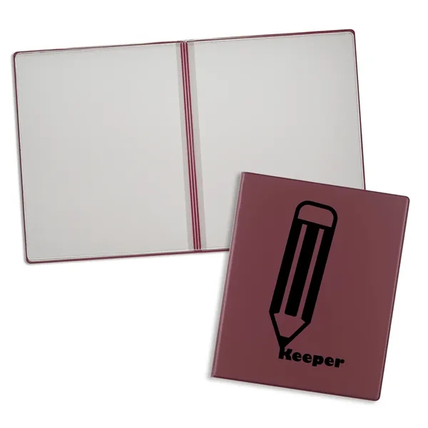 Six-pocket presentation folder made of vinyl with horizontal pockets at the... from ASI 54040 Fey Promo