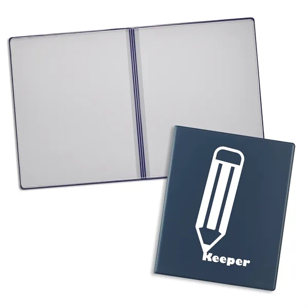 Six-pocket presentation folder made of vinyl with horizontal pockets at the... from ASI 54040 Fey Promo